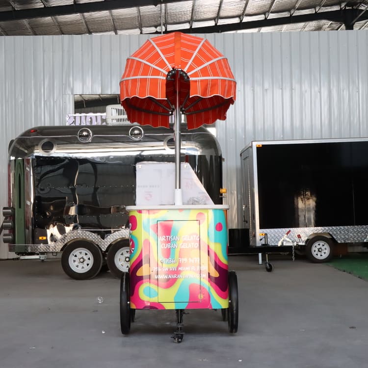 custom Italian gelato cart for sale custom Italian gelato cart for sale