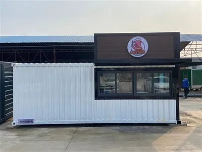 Dapur Luar Ruangan Kontainer Pengiriman